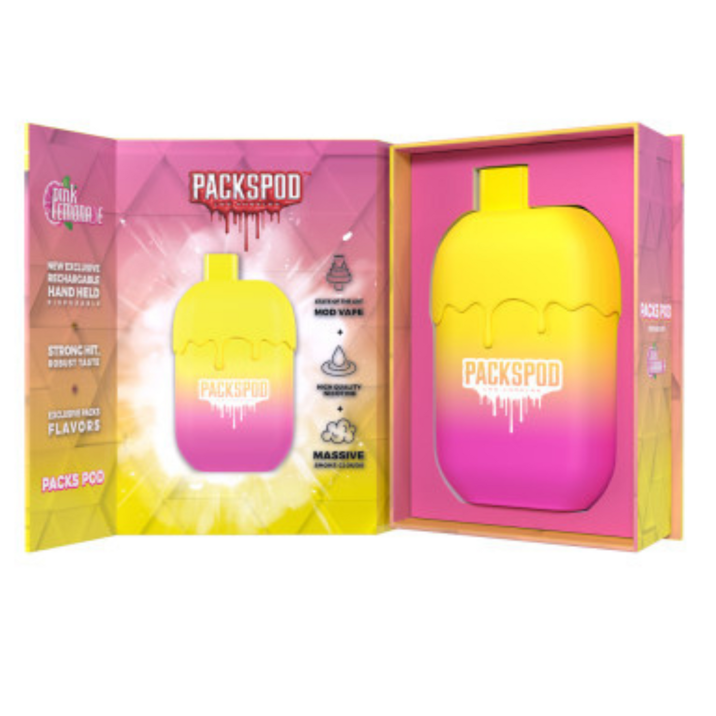 Packwoods Packspod Vape 5000 Puffs Disposable Device