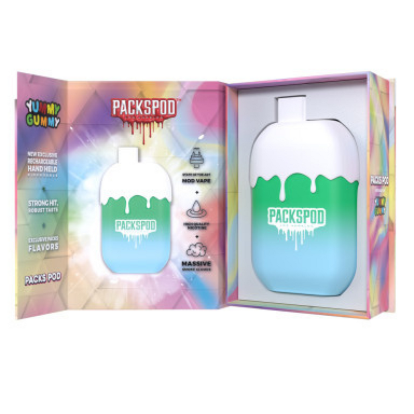 Packwoods Packspod Vape 5000 Puffs Disposable Device