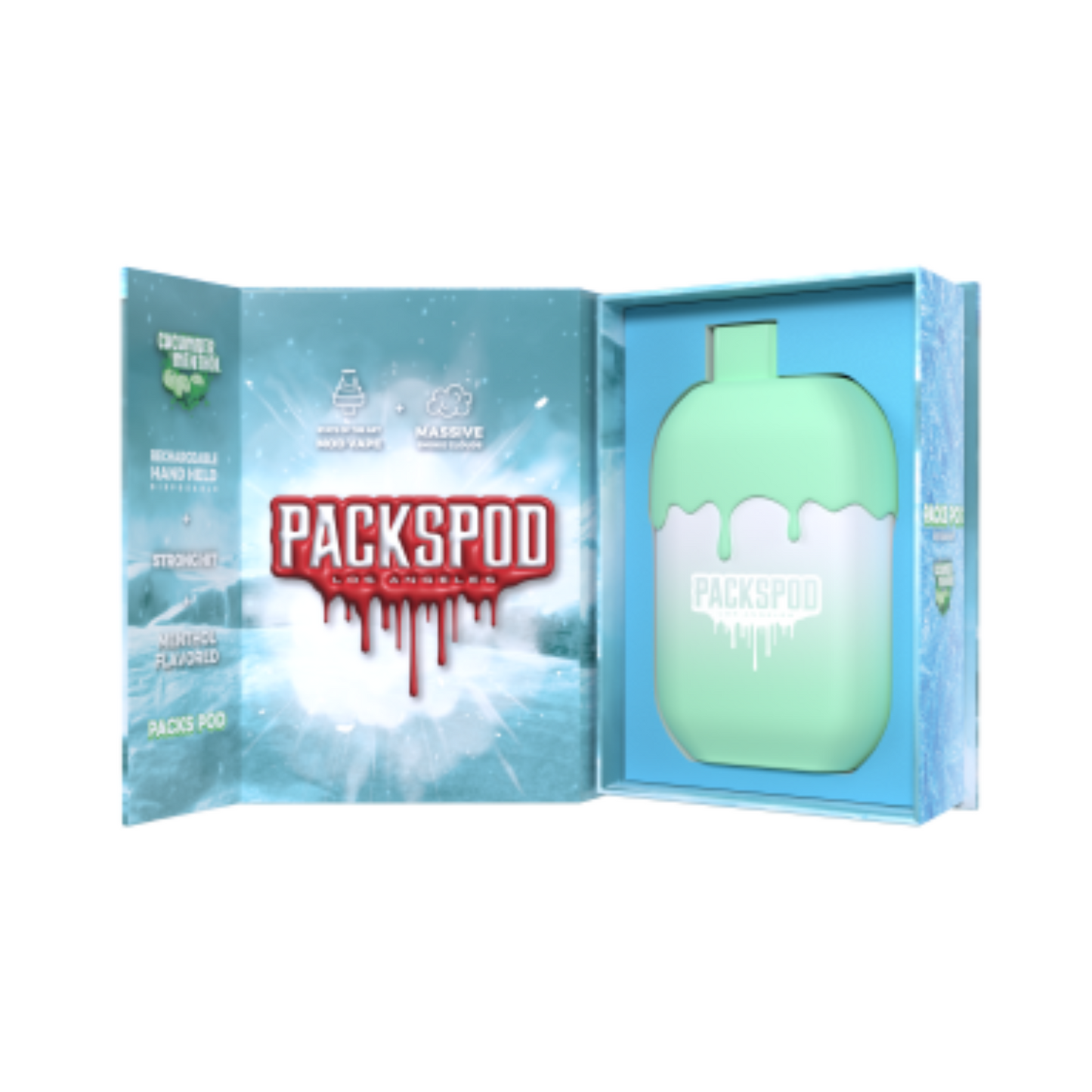 Packwoods Packspod Vape 5000 Puffs Disposable Device