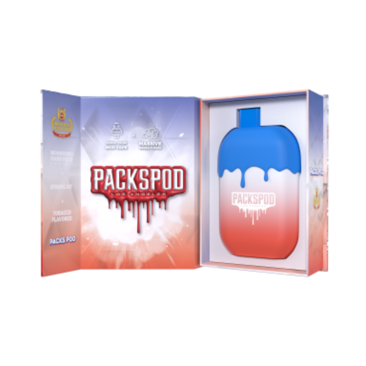 Packwoods Packspod Vape 5000 Puffs Disposable Device