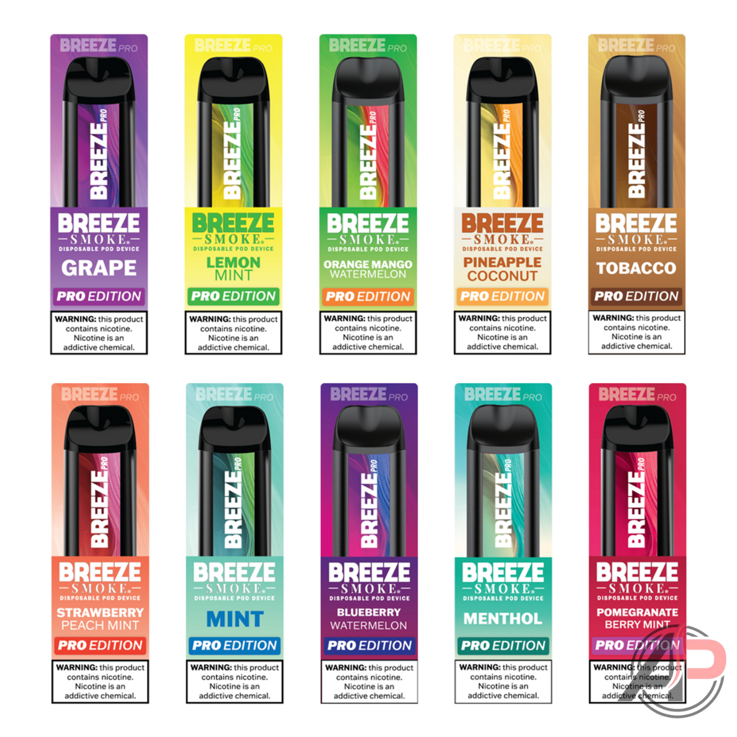 Breeze Smoke Pro Edition 2000 Puff Disposable Vape Device