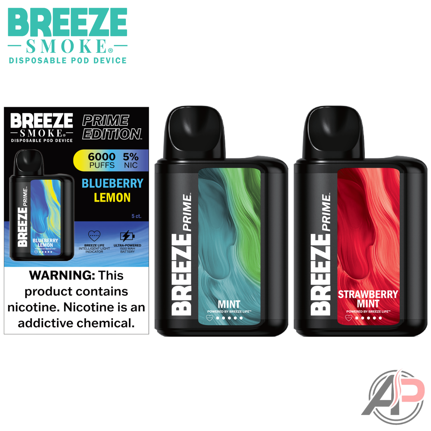 Breeze Smoke Prime Edition 6000 Puffs All Flavors Apvs Breeze Smoke Prime Edition 6000 Puffs All Flavors Apvs