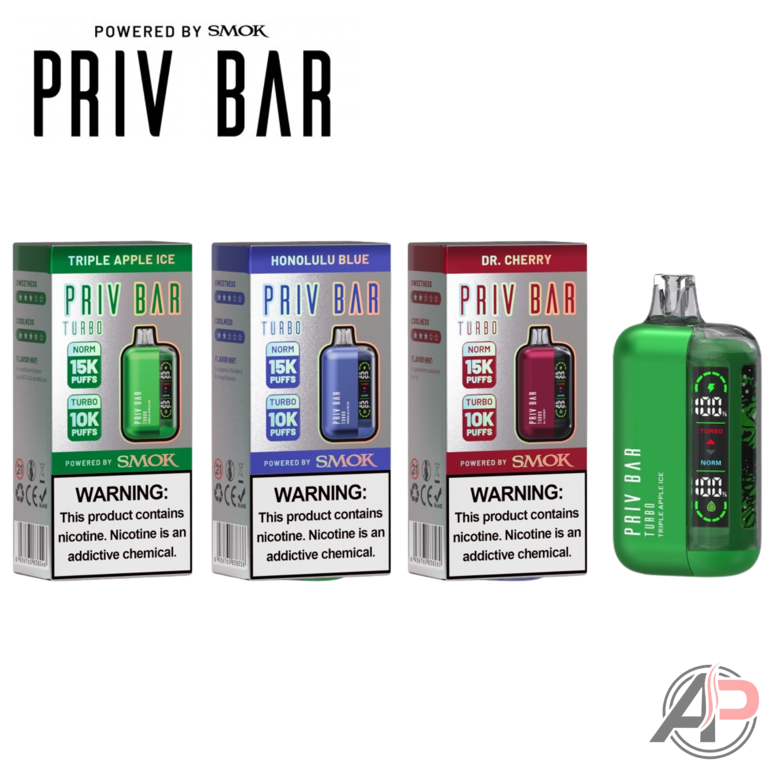 Smok Priv Bar Turbo 15000 Puffs All Flavors Apvs Smok Priv Bar Turbo 15000 Puffs All Flavors Apvs
