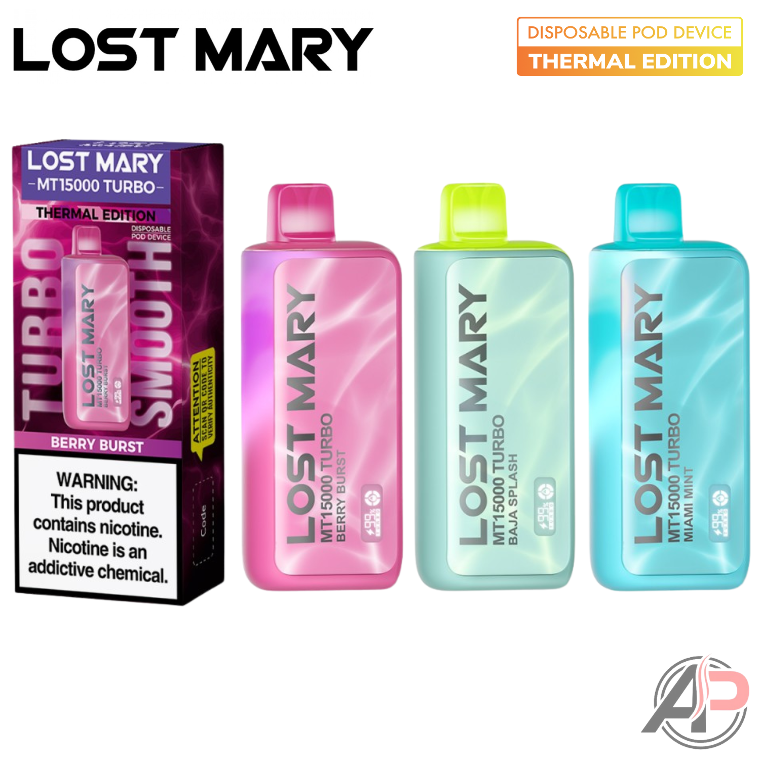 Lost Mary Mt15000 Turbo Vape Order Online All Flavors Apvs