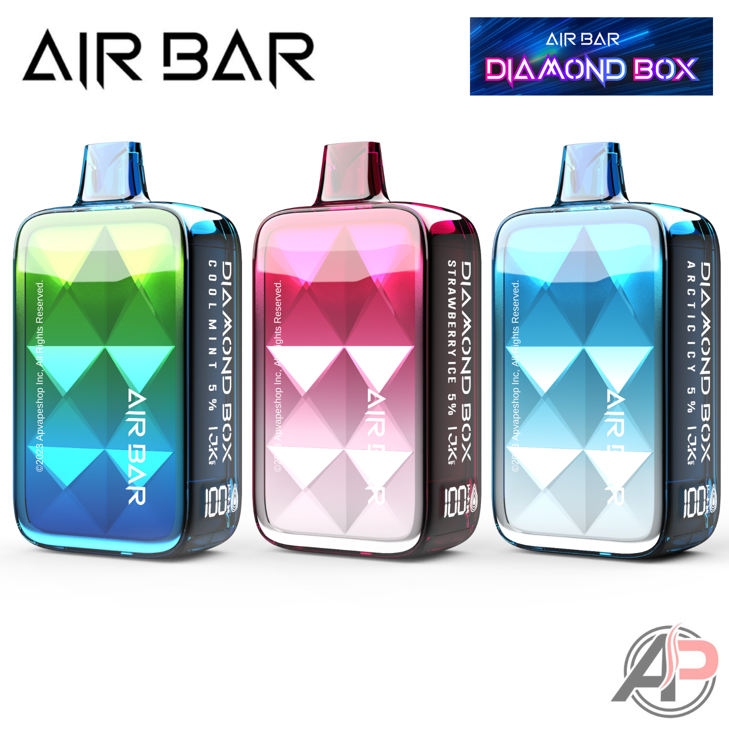 Air Bar Diamond Box 20000 Puffs All Flavors Apvs Air Bar Diamond Box 20000 Puffs All Flavors Apvs