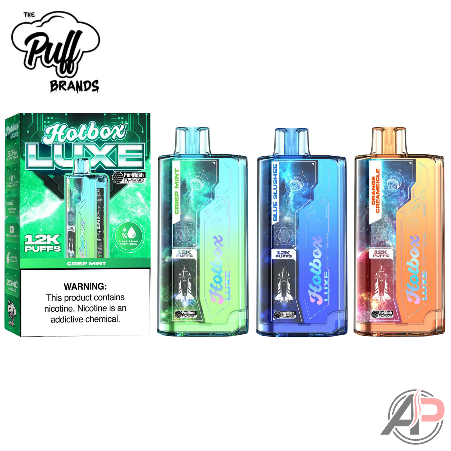 Puff Hotbox Luxe 12000 Puff Disposable Vape Device