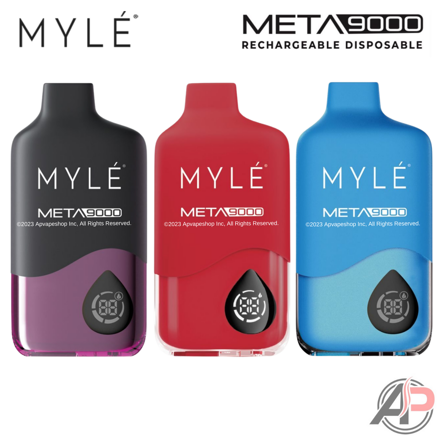 Myle Meta 9000 Puff Disposable Vape Device