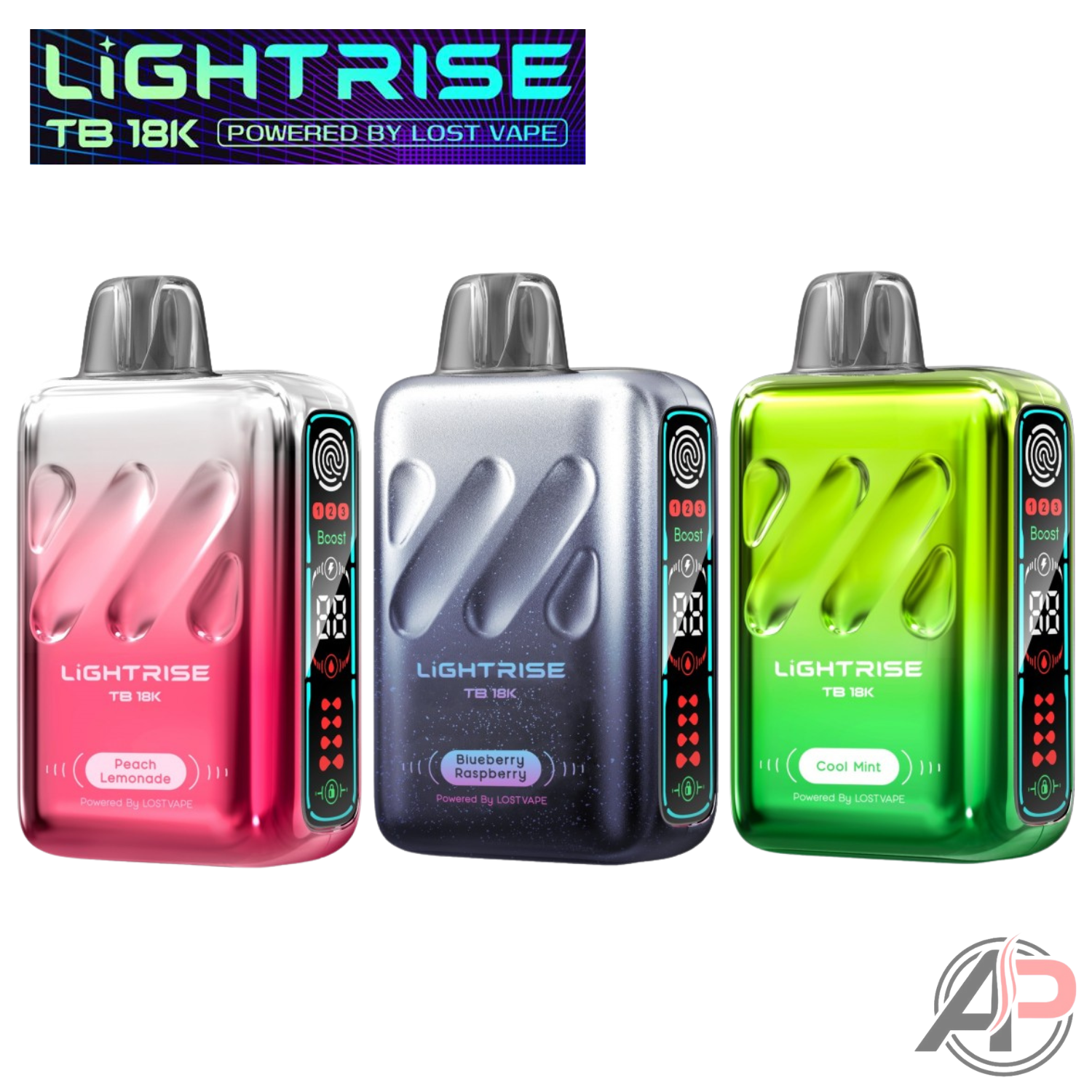 Lost Vape Lightrise TB 18K Disposable Vape All Flavors Apvs Lost Vape Lightrise TB 18K Disposable Vape All Flavors Apvs