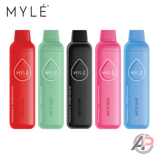 Myle Meta Bar Vape 2500 Puffs Vape Disposable Device