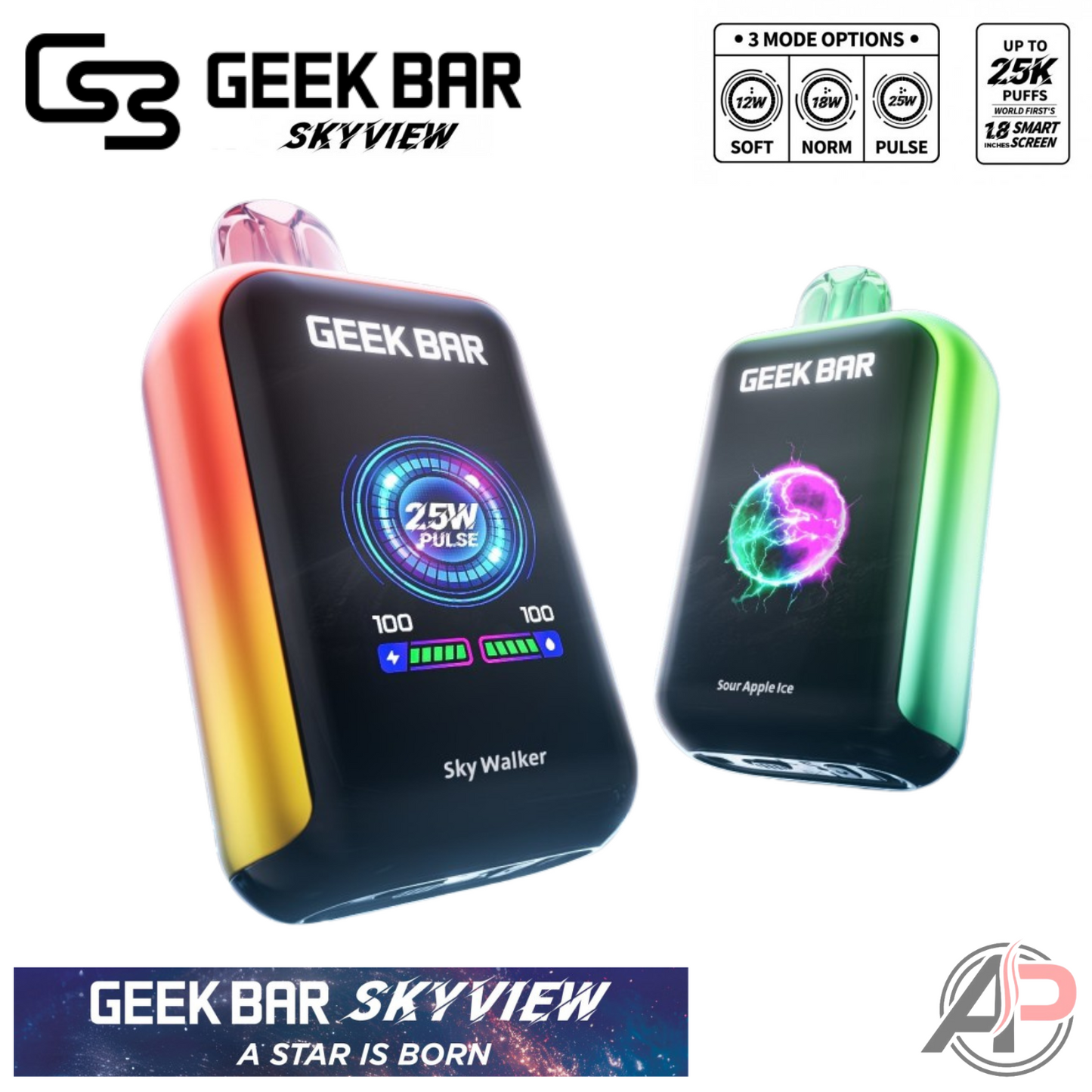 Geek Bar Digiflavor Skyview 25000 Puffs