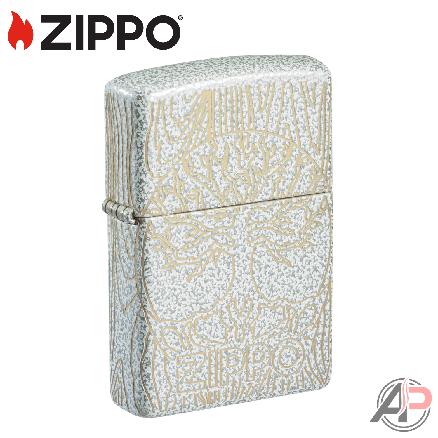 Zippo Windproof Lighters Tree Of Life Design #46697