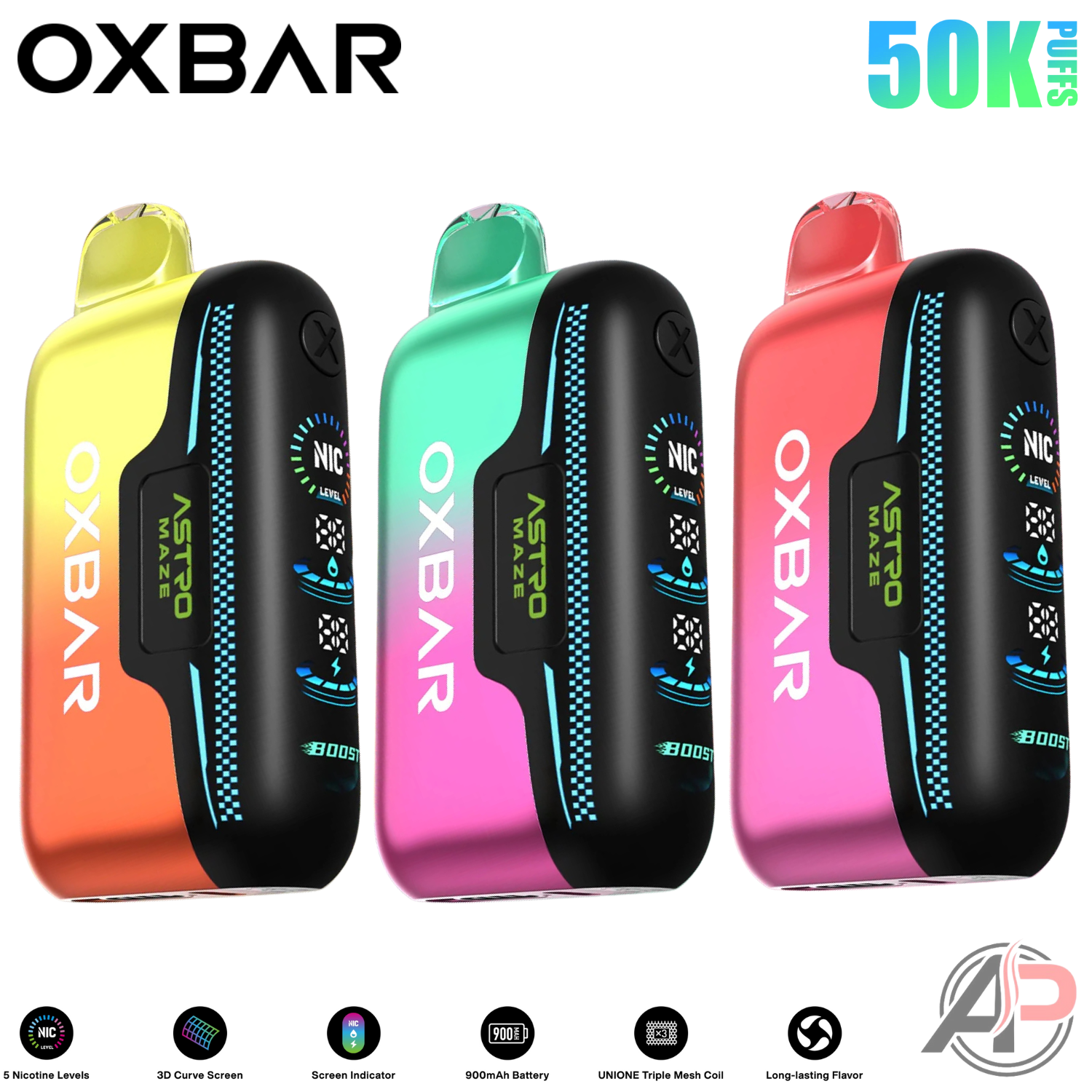 Oxbar Astro Maze 50K Disposable Vape Device Apvs Oxbar Astro Maze 50K Disposable Vape Device Apvs