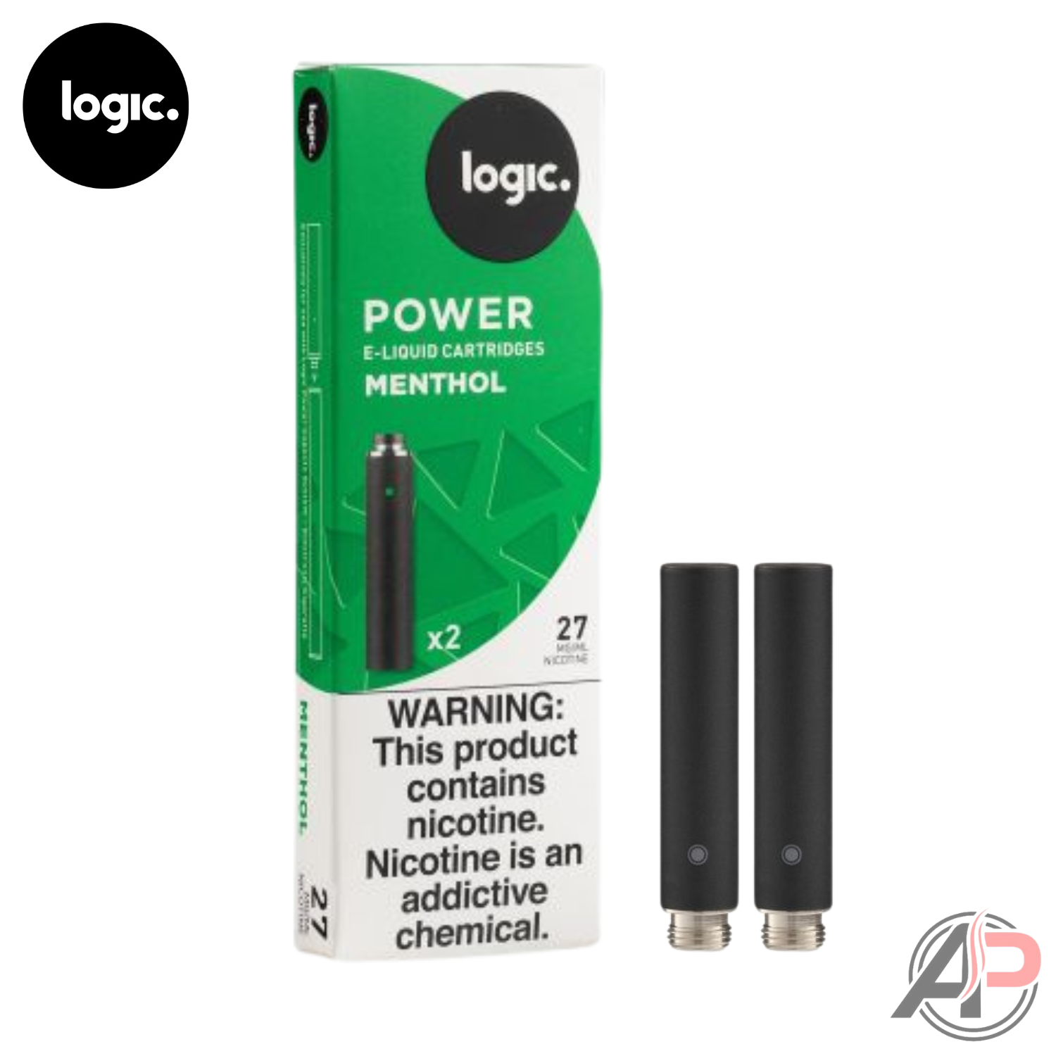 Logic Power Menthol Cartridges 2 Pack