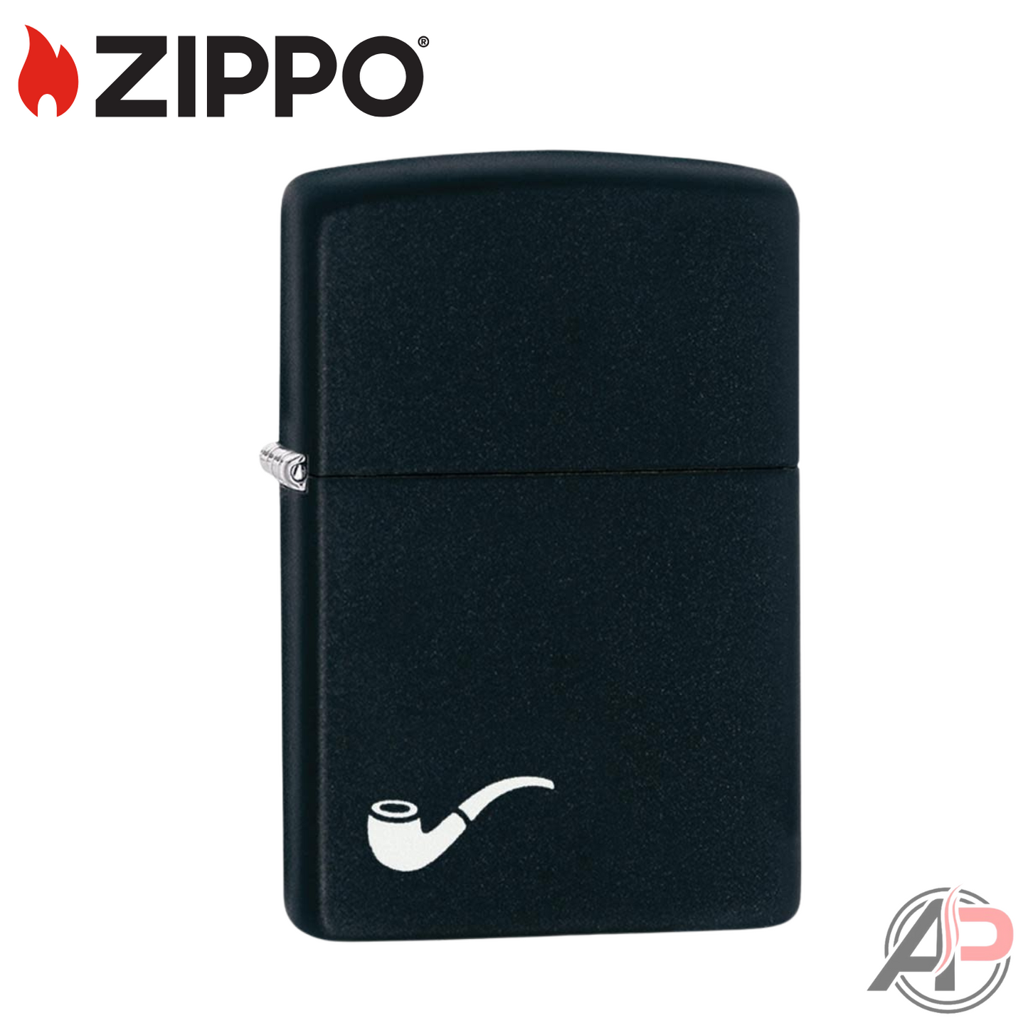 Zippo Windproof Lighters Pipe Black Matte #218PL