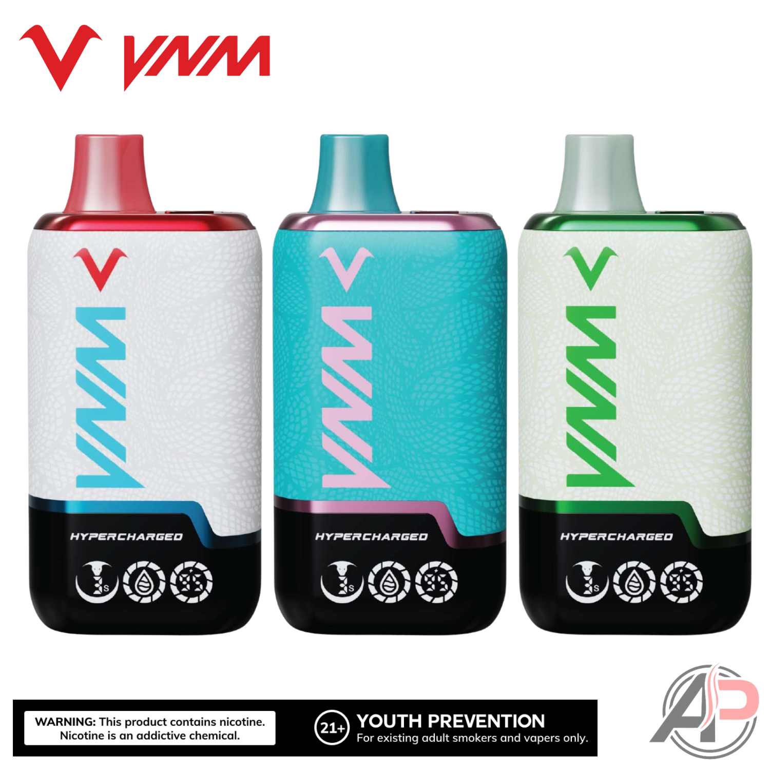 Vnm Hypercharged VM25000 Puffs Disposable Vape Device Apvs Vnm Hypercharged VM25000 Puffs Disposable Vape Device Apvs