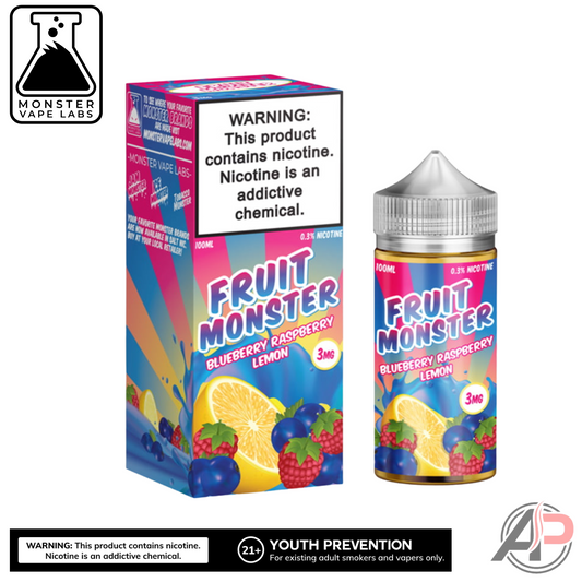 Blueberry Raspberry Lemon E-Liquid By Monster Vape Labs 100mL