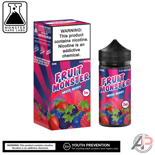 Mixed Berry E-Liquid By Monster Vape Labs 100mL