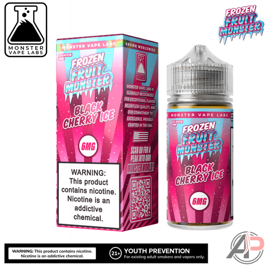 Black Cherry Ice E-Liquid By Monster Vape Labs 100mL