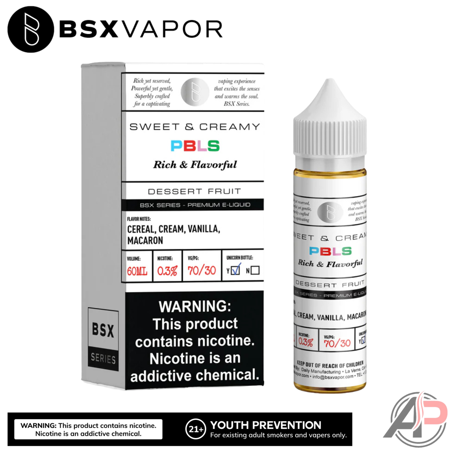 BSX Series Pbls E-Liquid 60mL