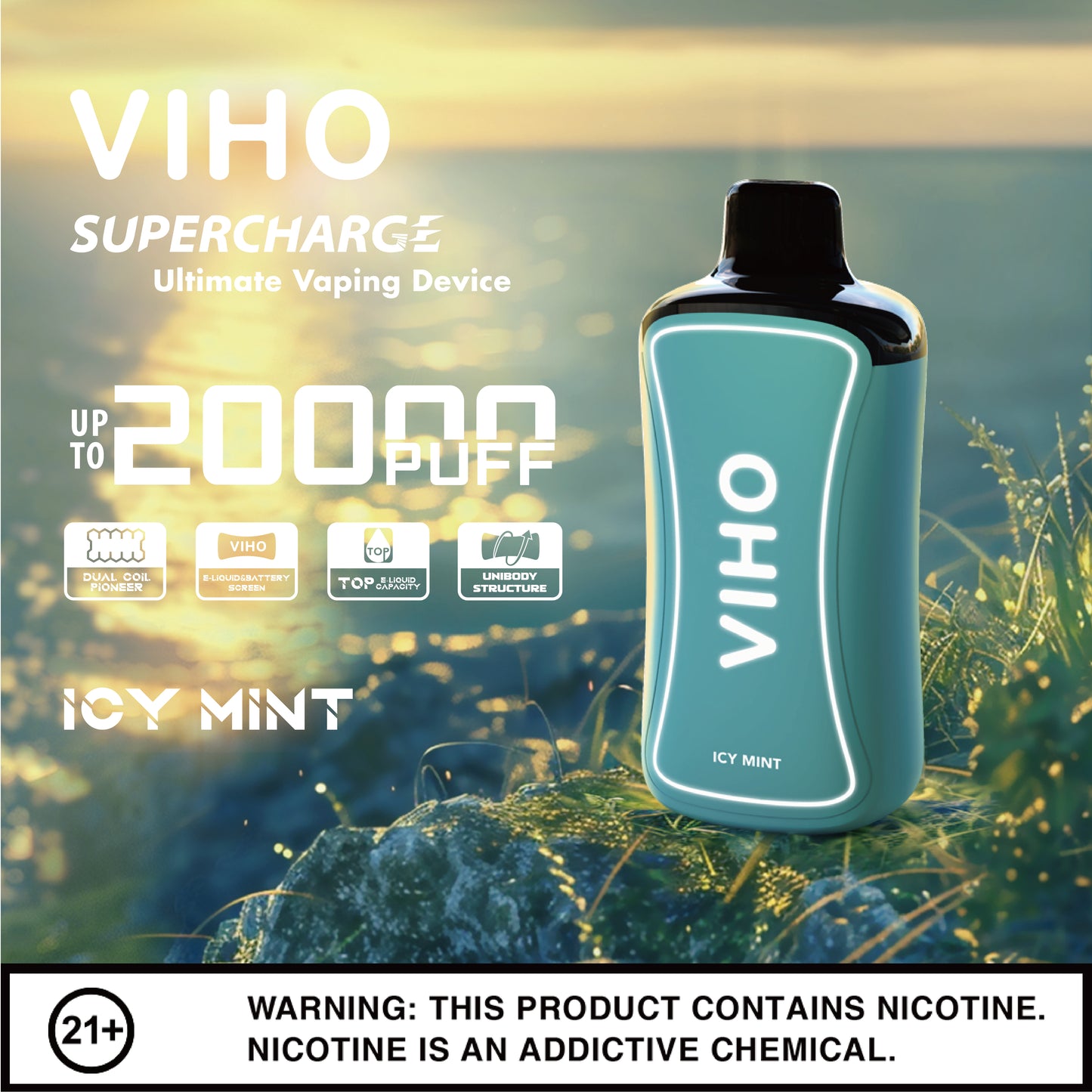 Viho Supercharge 20000 Puffs Disposable Vape Device
