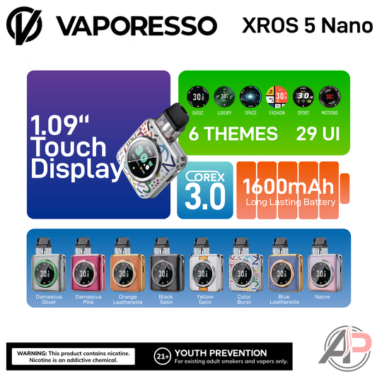 Vaporesso Xros 5 Nano Pod System Starter kit Device