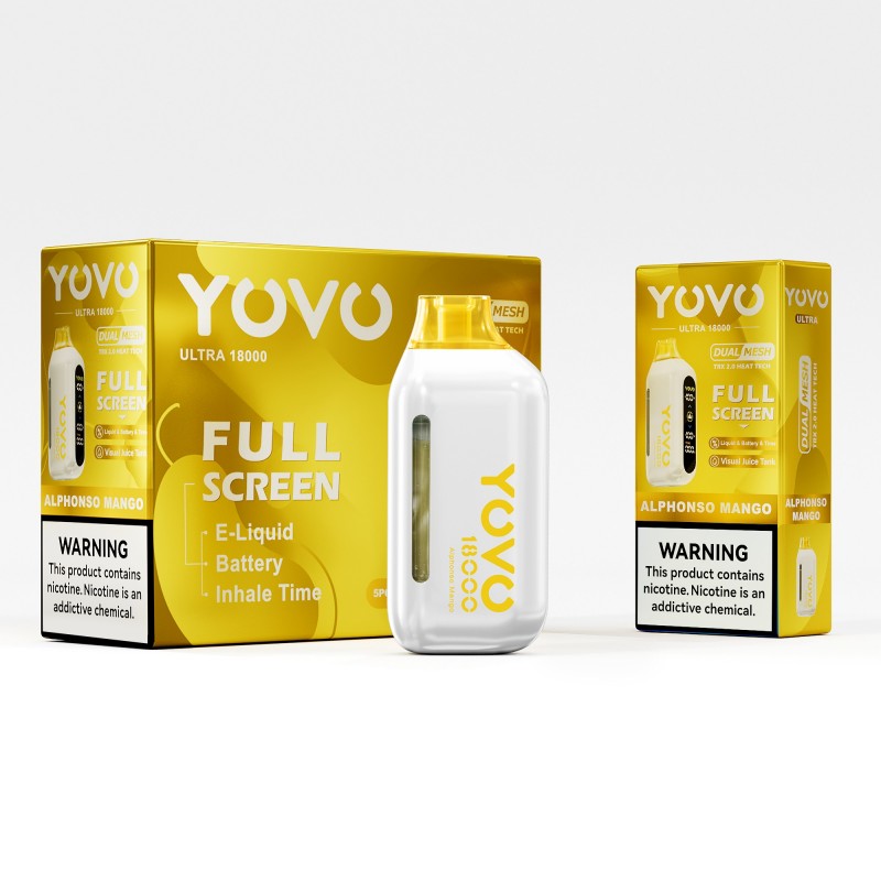 Yovo Ultra 18000 Puffs Disposable Vape Device