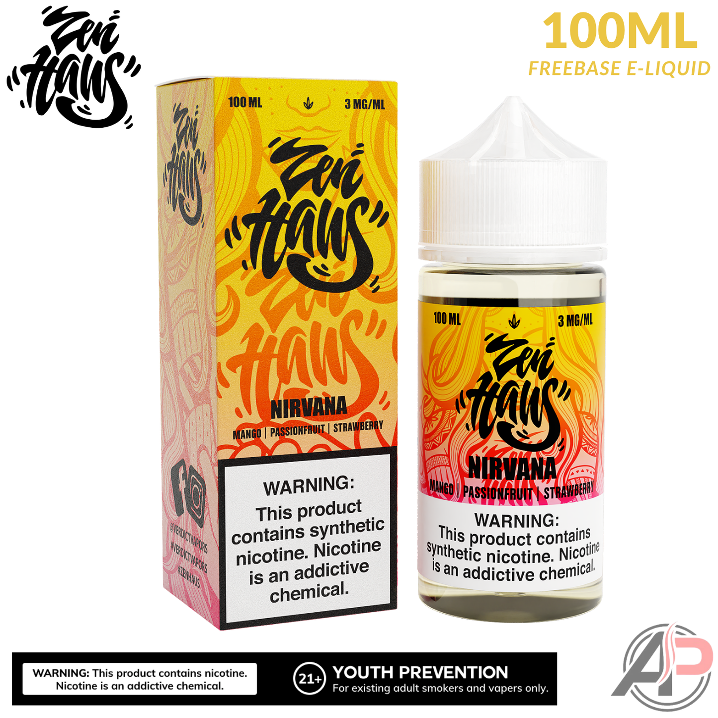 Zen Haus Nirvana E-Liquid 100mL
