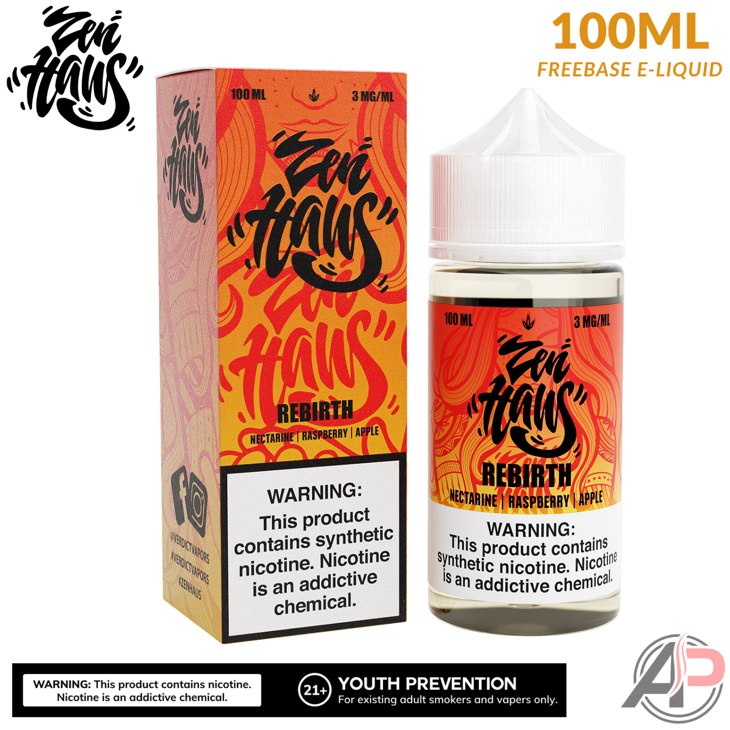 Zen Haus Rebirth E-Liquid 100mL