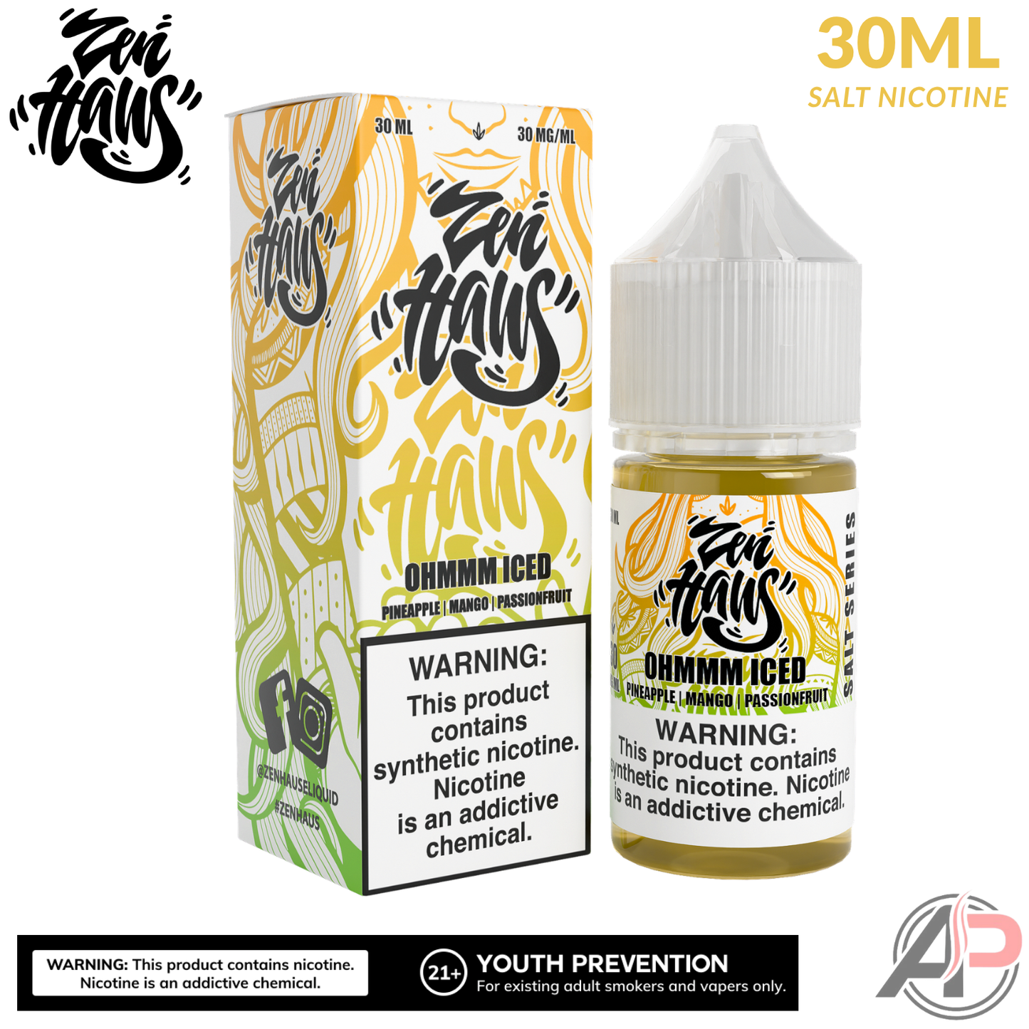 Zen Haus Ohmmm Iced Salt Nicotine 30mL