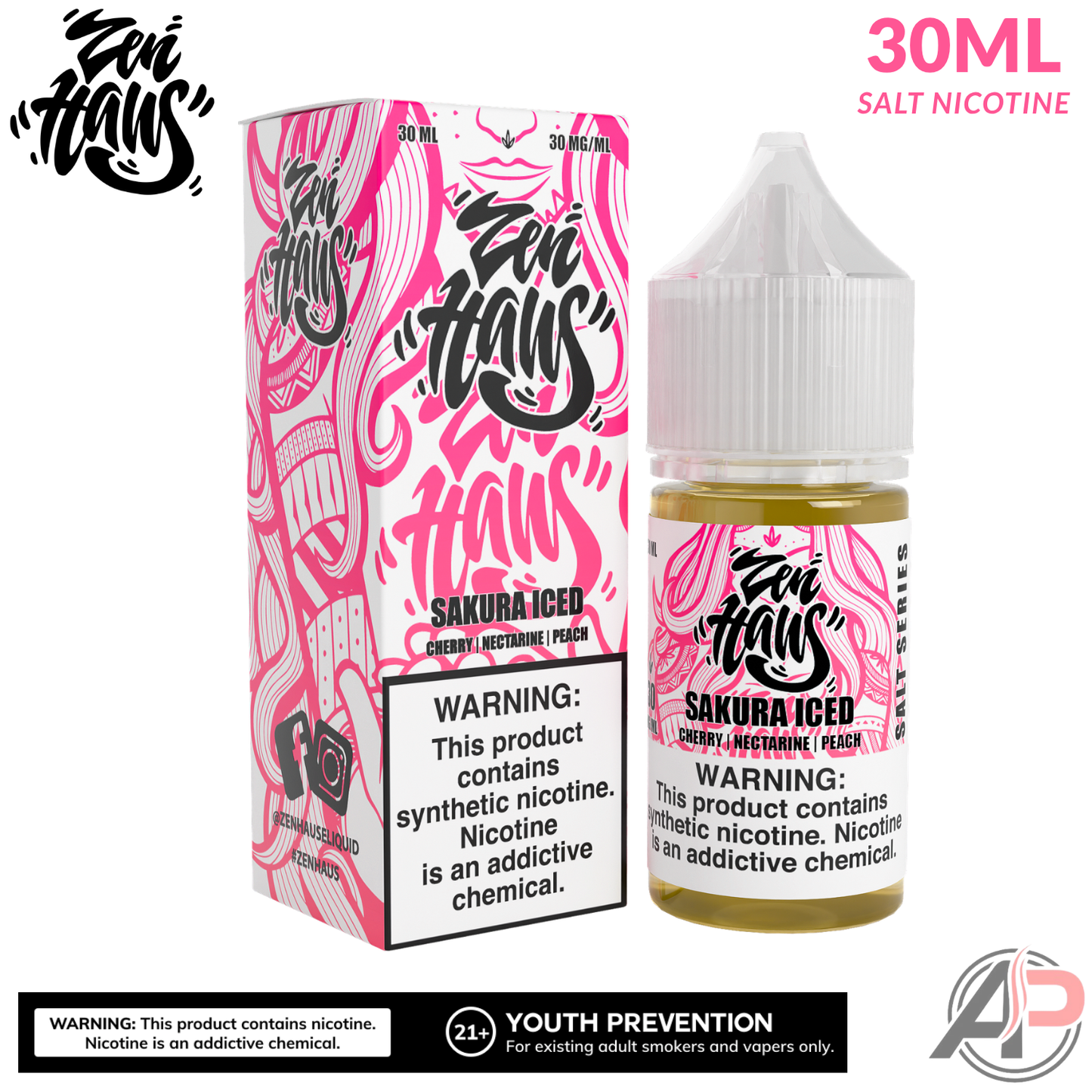 Zen Haus Sakura Iced Salt Nicotine 30mL