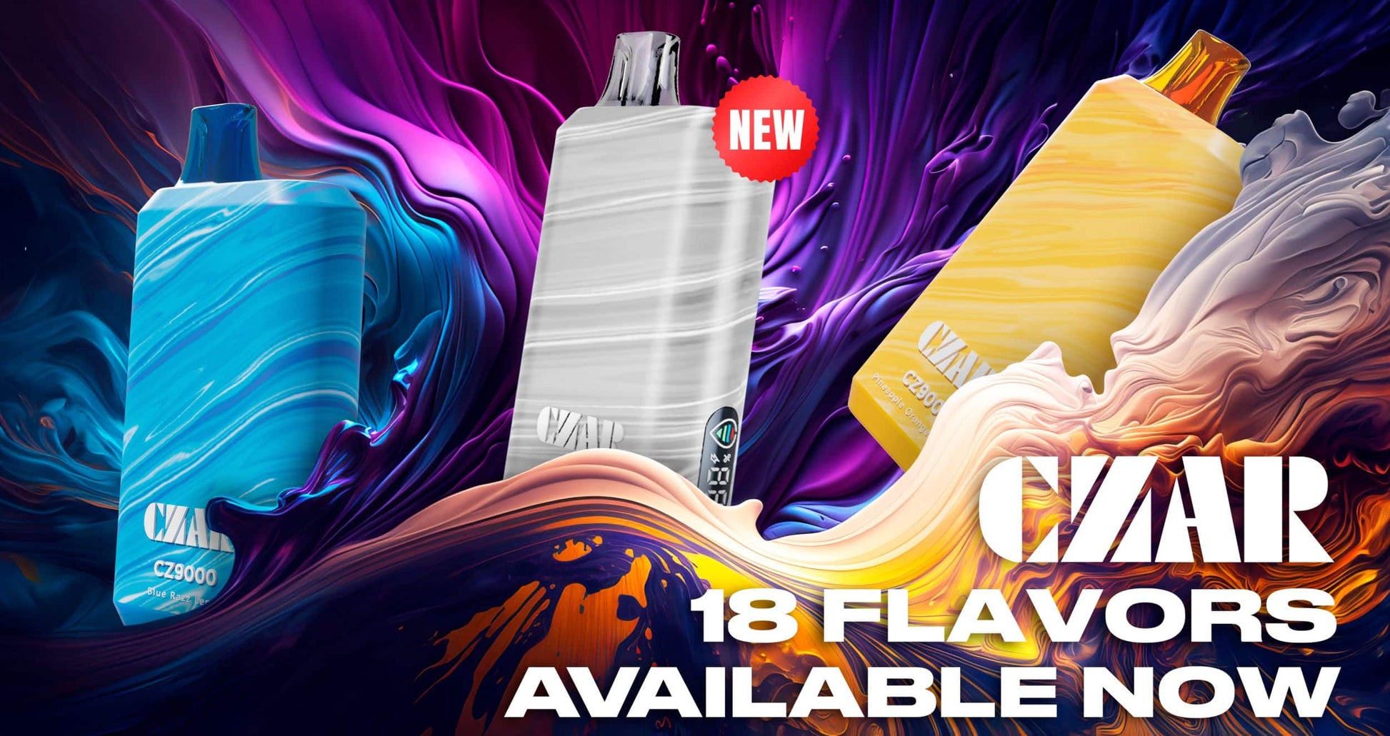 CZAR CZ9000 Puff Disposable Vape Device