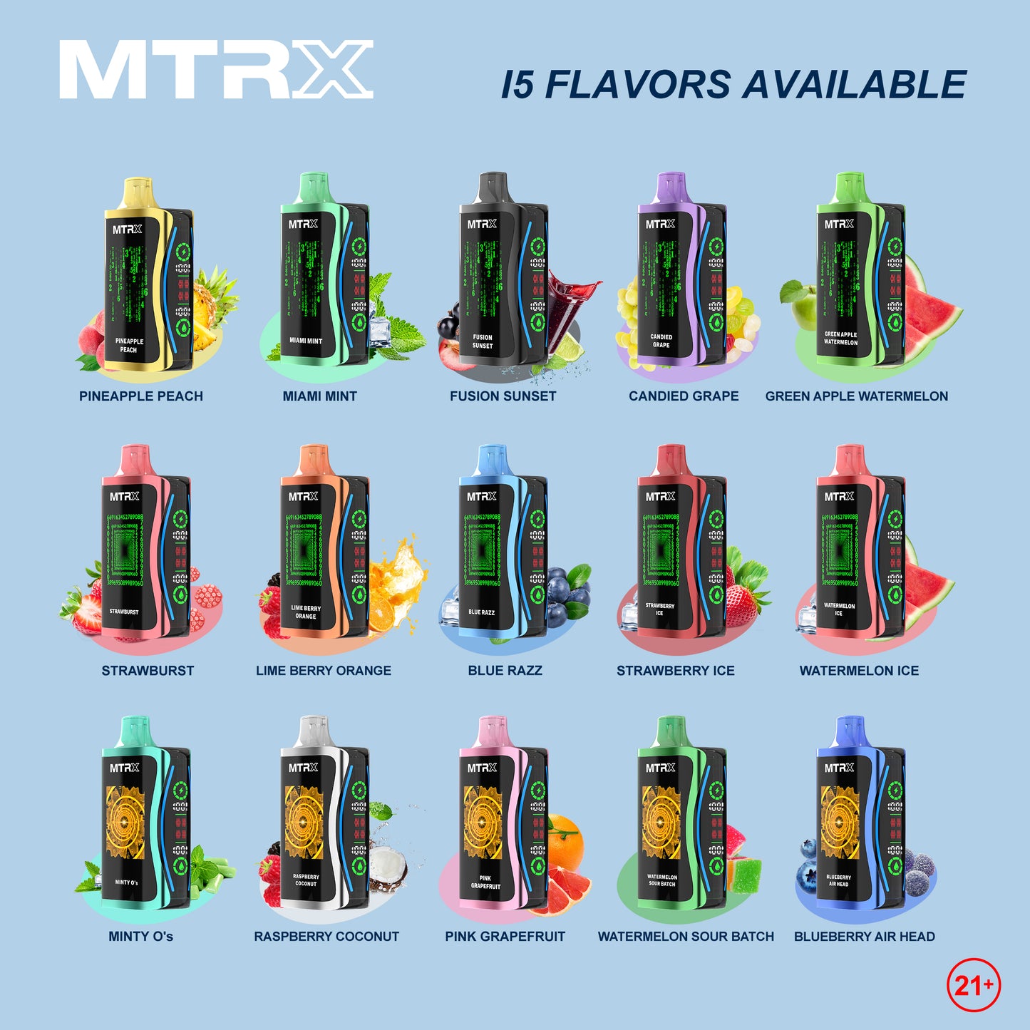 MTRX MX 25000 Puffs Disposable Vape Device