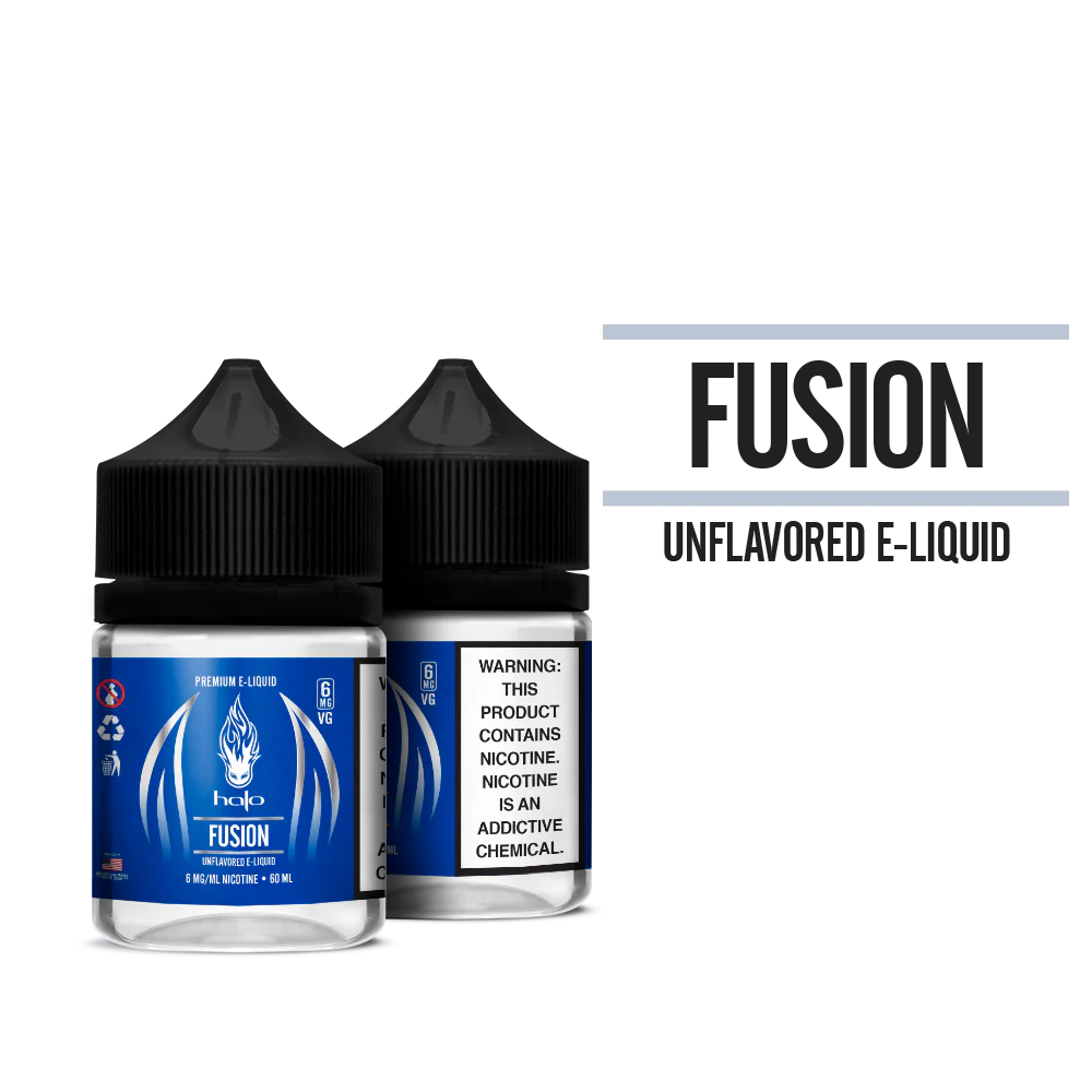 Halo Fusion Unflavored E-Liquid 60ml