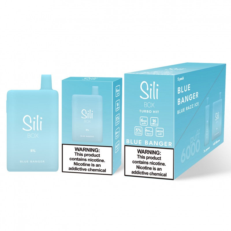 Sili Box Turbo Hit 6000 Puffs Disposable Vape Device