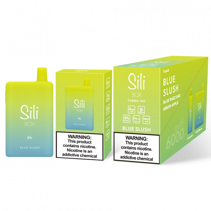 Sili Box Turbo Hit 6000 Puffs Disposable Vape Device