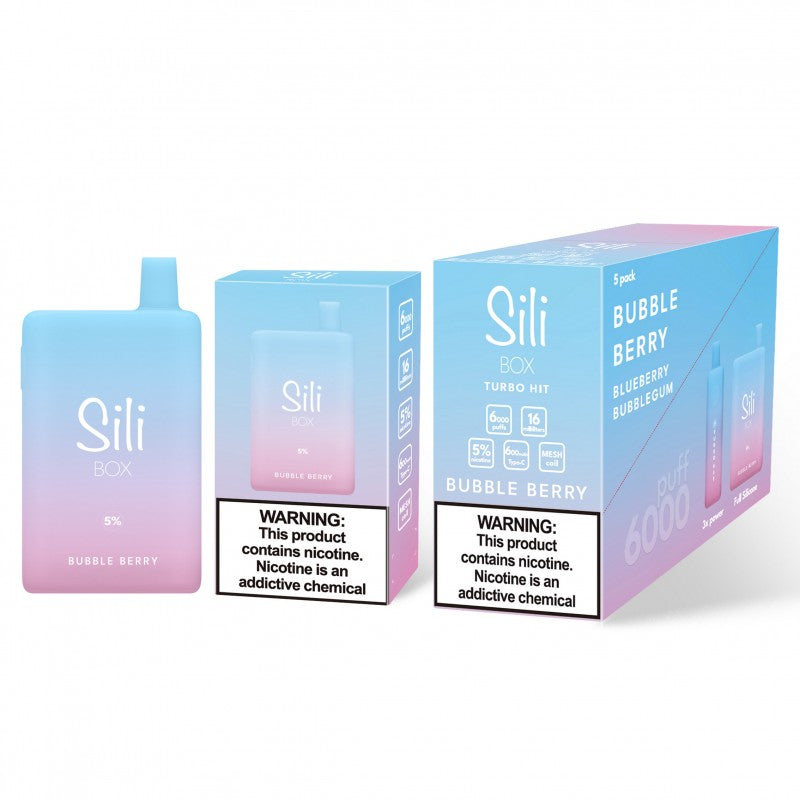 Sili Box Turbo Hit 6000 Puffs Disposable Vape Device