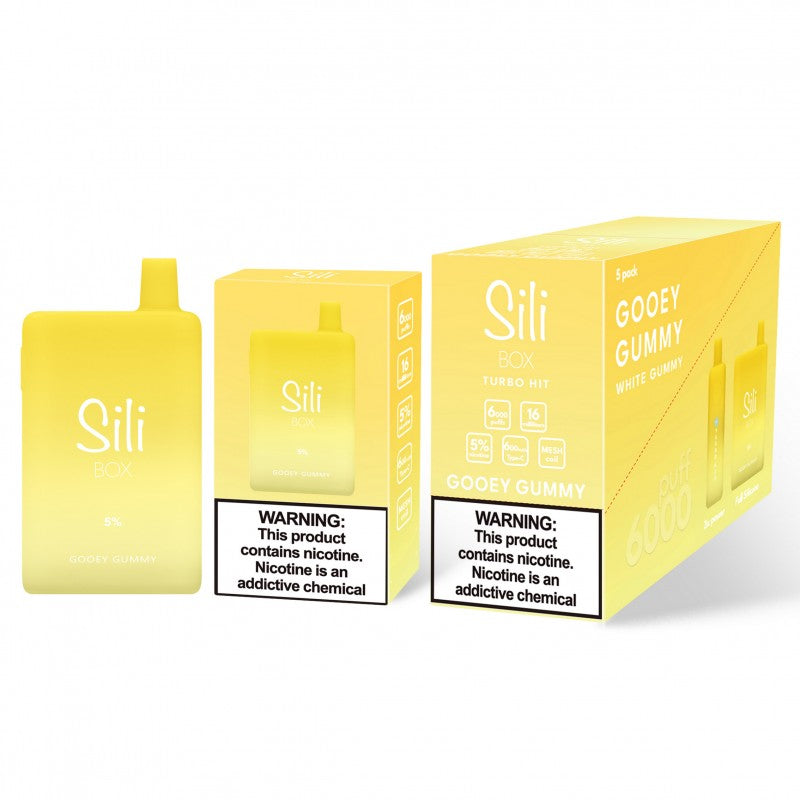 Sili Box Turbo Hit 6000 Puffs Disposable Vape Device