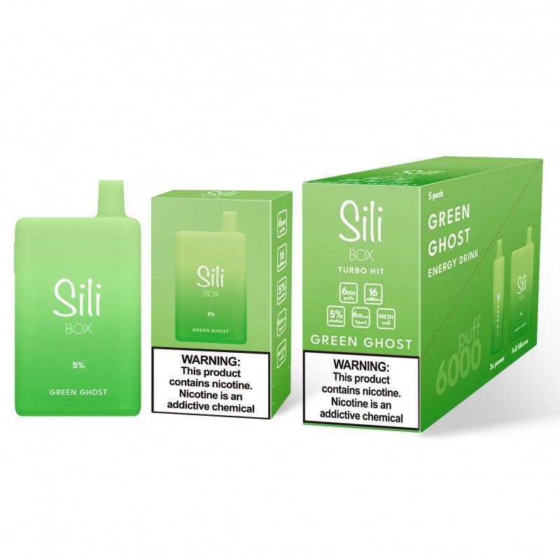 Sili Box Turbo Hit 6000 Puffs Disposable Vape Device