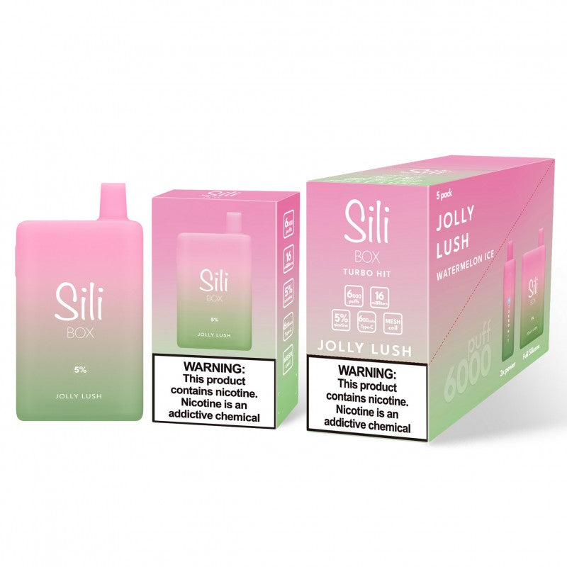 Sili Box Turbo Hit 6000 Puffs Disposable Vape Device