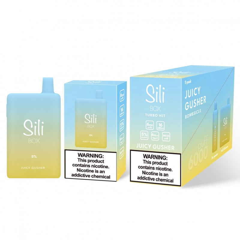 Sili Box Turbo Hit 6000 Puffs Disposable Vape Device