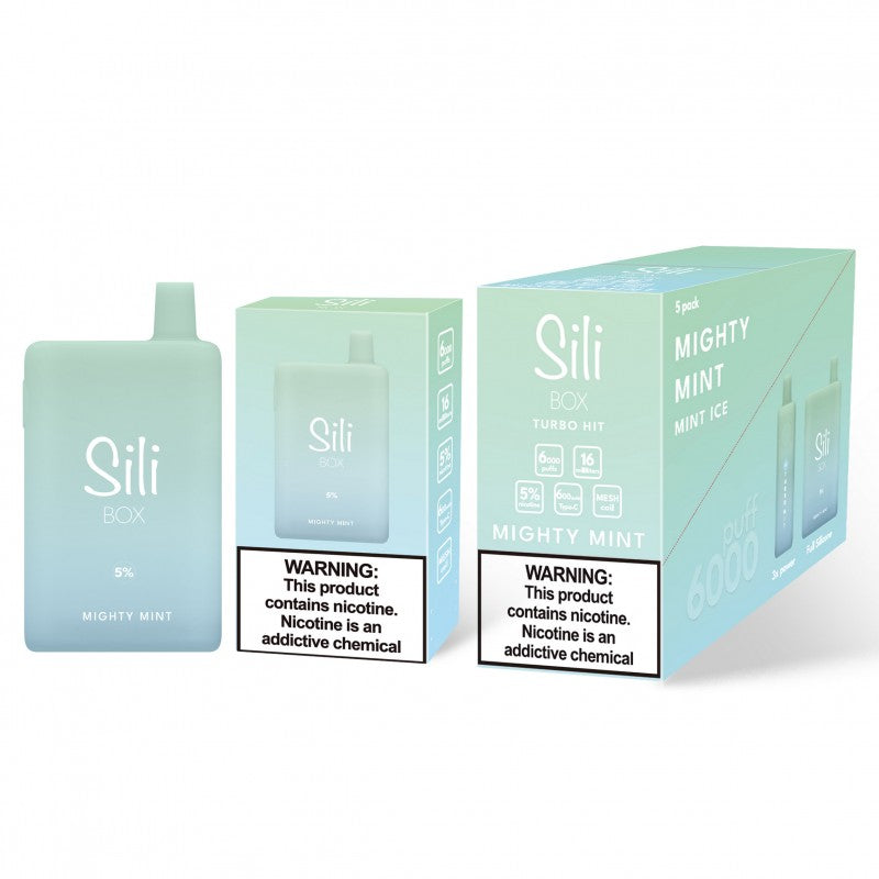 Sili Box Turbo Hit 6000 Puffs Disposable Vape Device