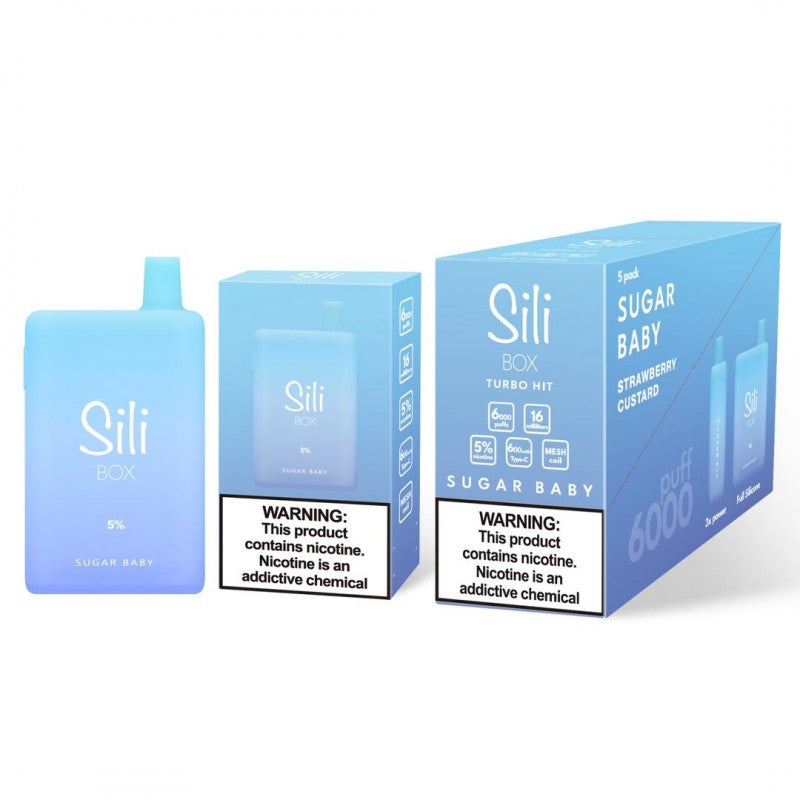 Sili Box Turbo Hit 6000 Puffs Disposable Vape Device