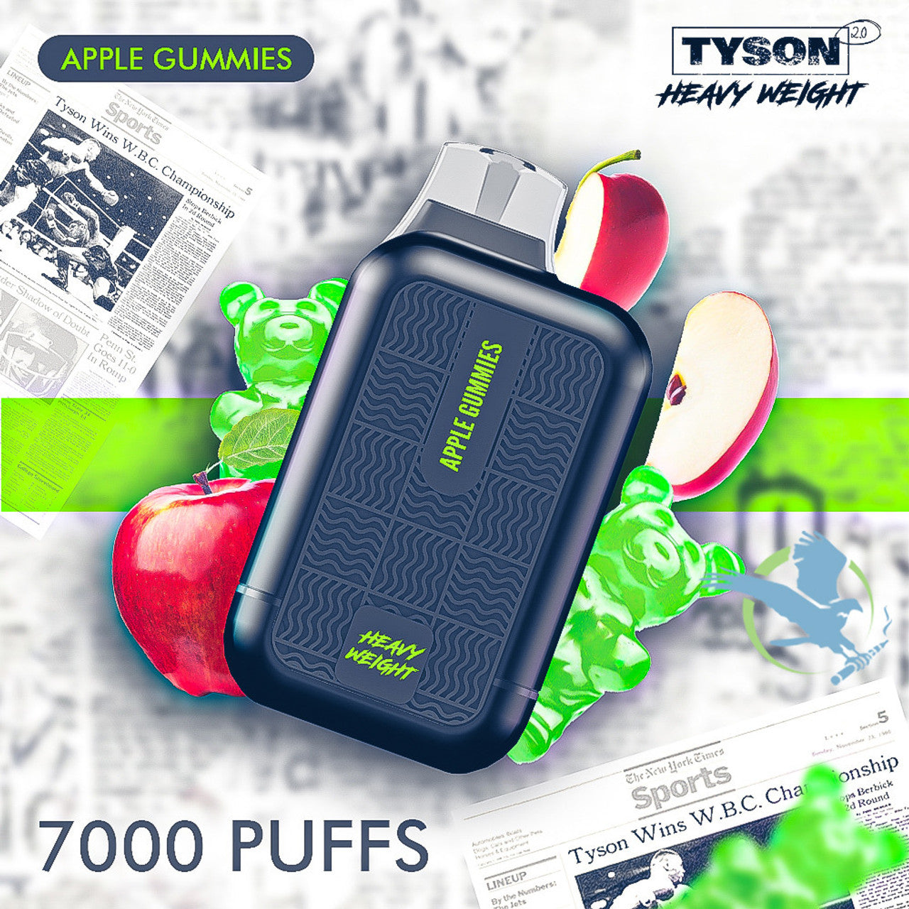 Tyson 2.0 Heavy Weight 7000 Puffs Disposable Vape Device