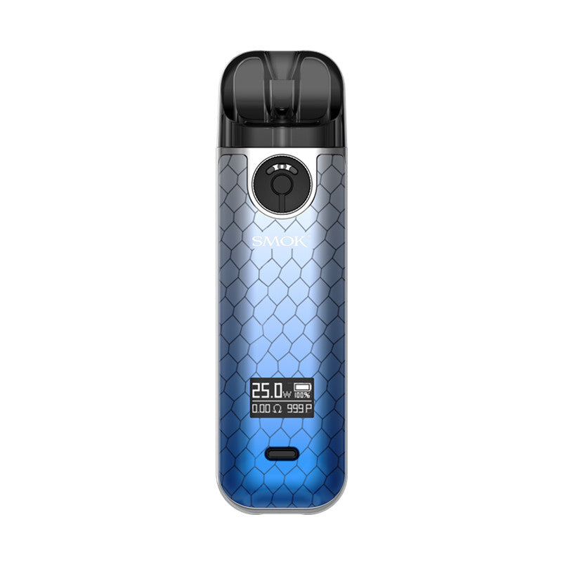 Smok Novo 4 25w Pod System Starter Kit Blue Grey Cobra