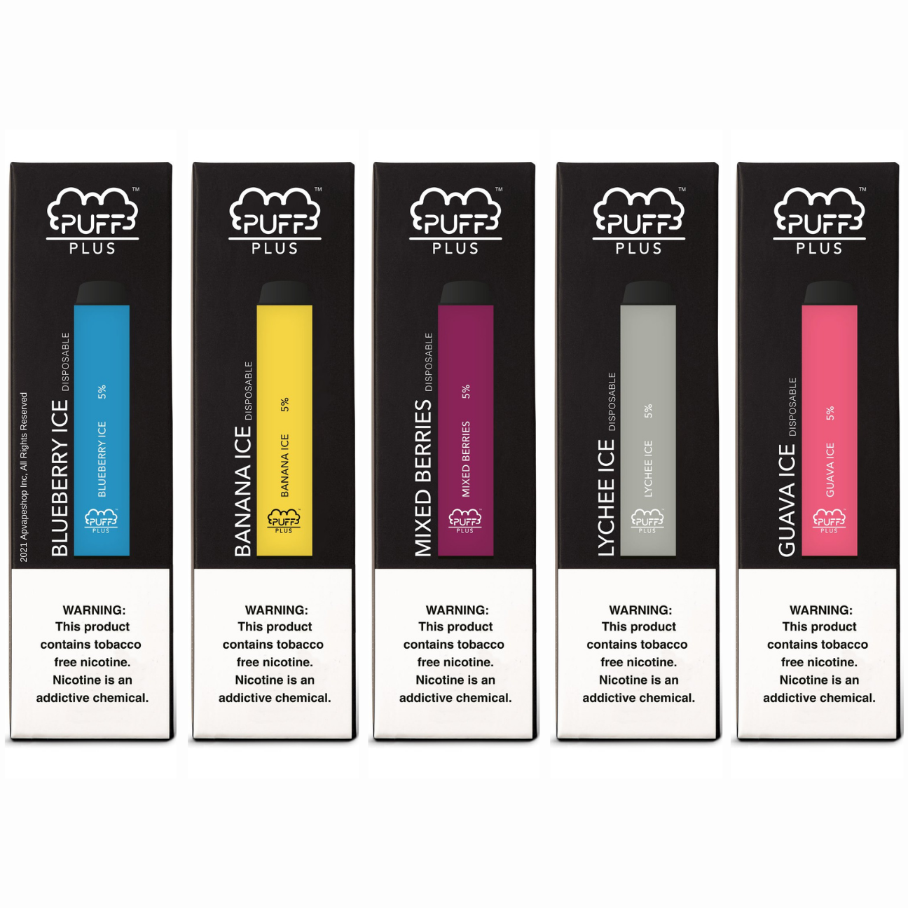 Puff Plus 800 Puffs Disposable Vape Device