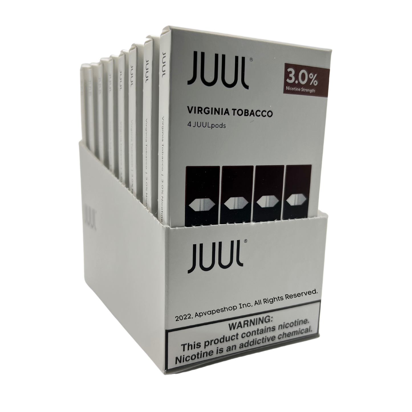 JUUL Pods Virginia Tobacco Wholesale Case