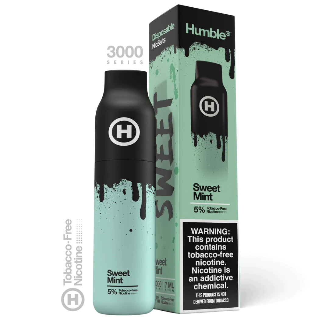 Humble 3000 Puffs Disposable Vape Sweet Mint