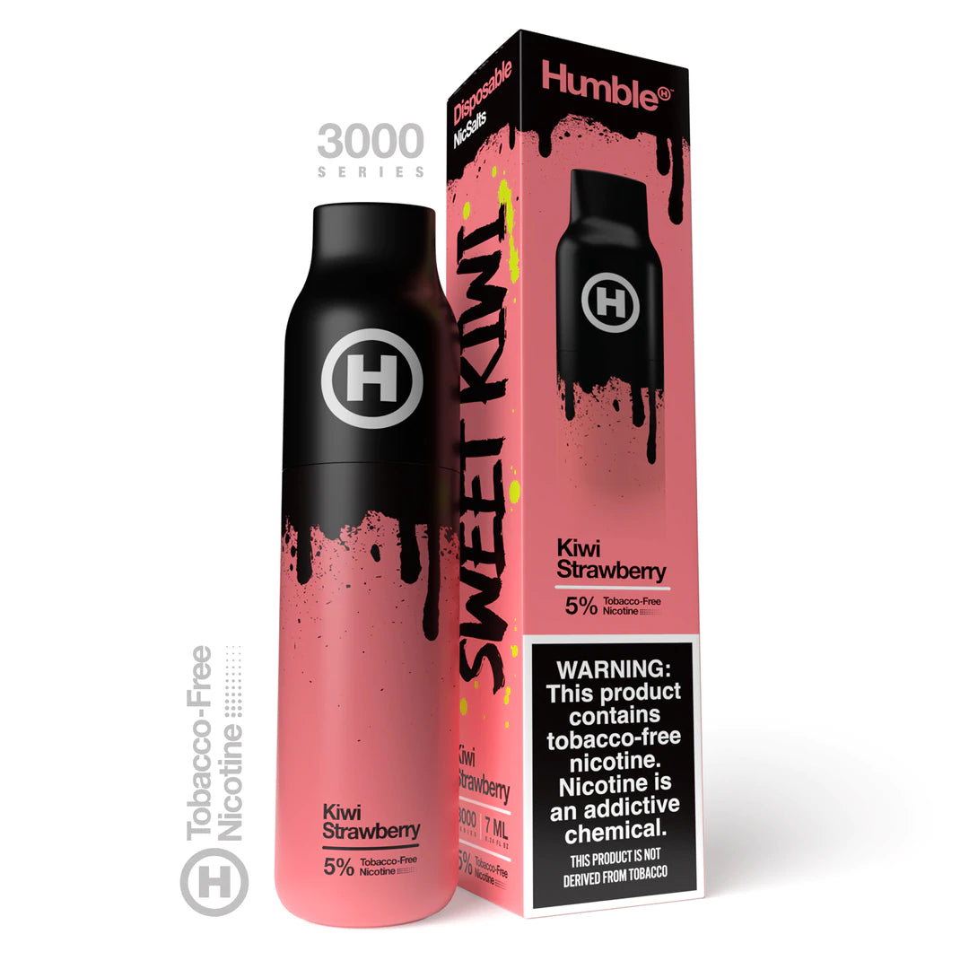 Humble 3000 Puffs Disposable Vape Kiwi Strawberry