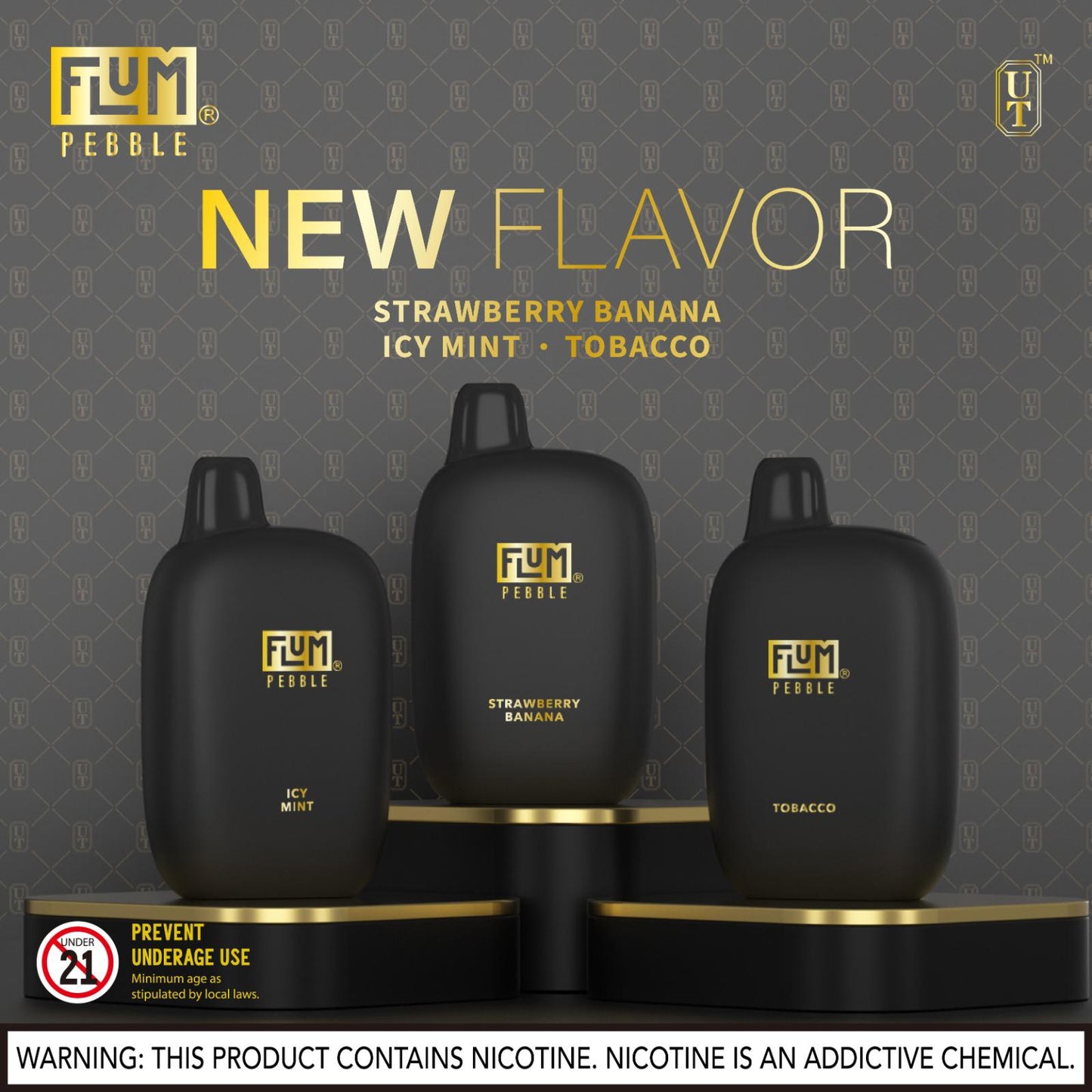 Flum Pebble Vape 6000 Puffs Disposable Device