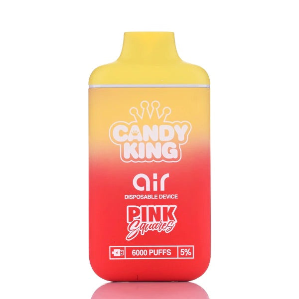 Candy King Air 6000 Puff Disposable Vape Pink Squares